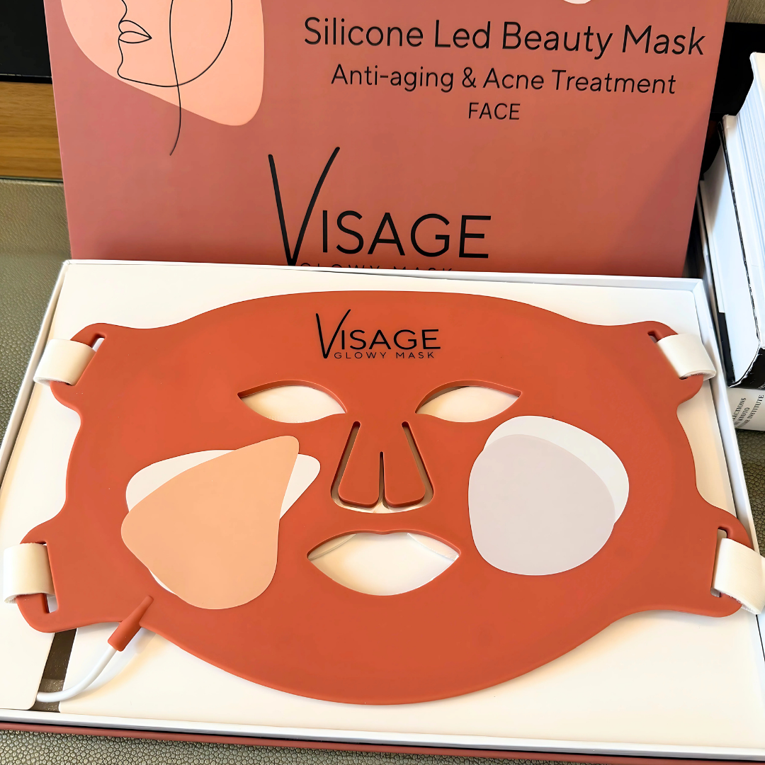 Unboxing masque luminothérapie.